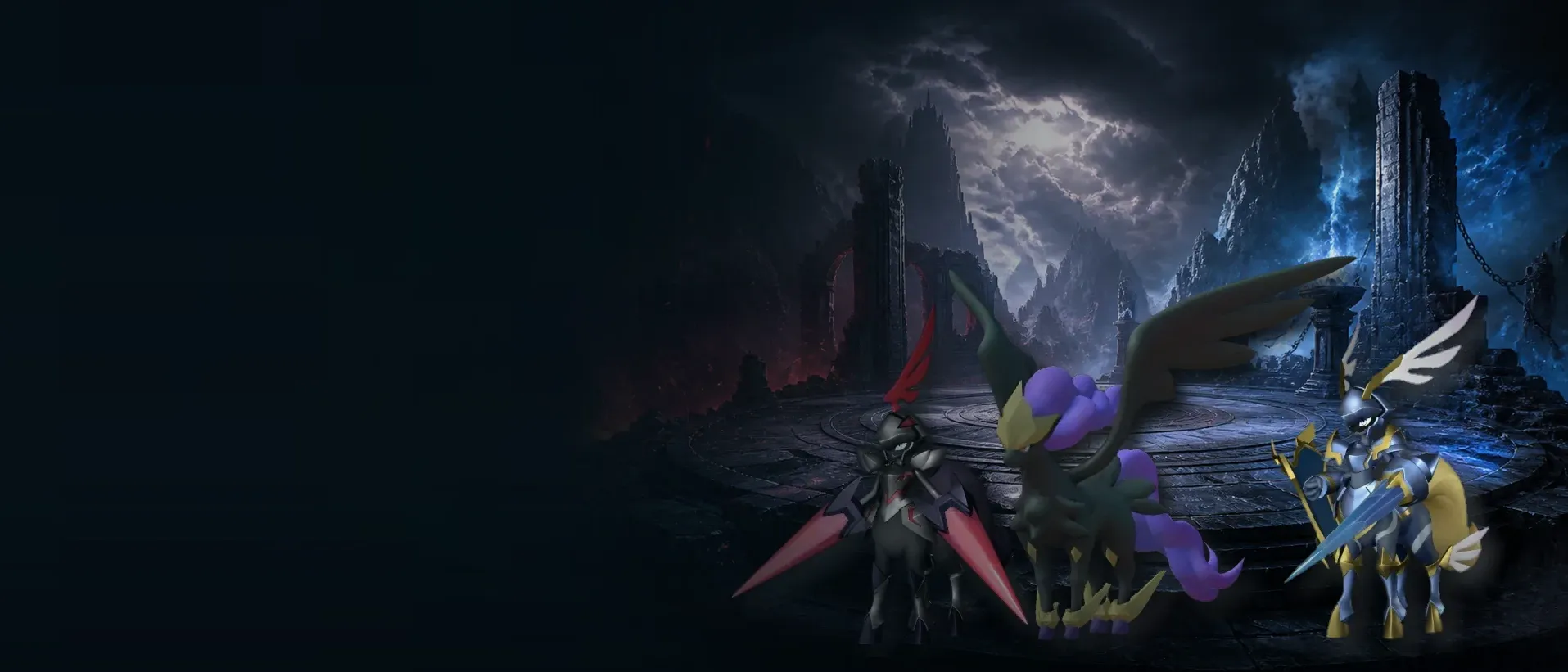 Powerful Palworld combat Pals facing a difficult battle