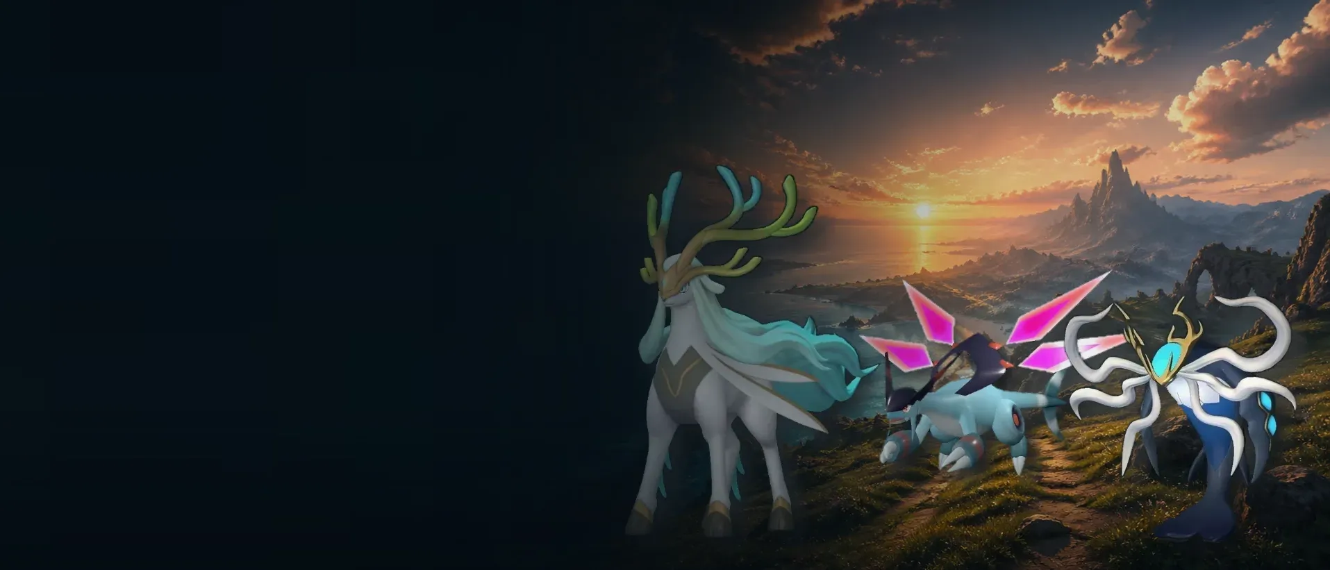 Palworld mounts travelling across land, water, and sky