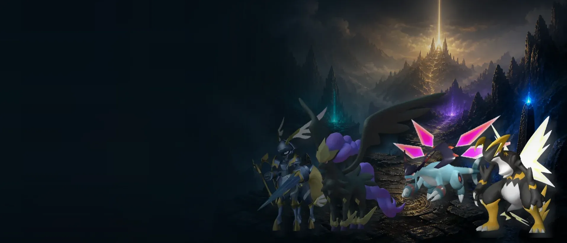 Balanced Palworld team preparing for exploration and combat